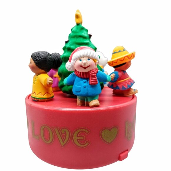 Vintage 1992 Light Up Musical Christmas Decoration NEW Video Avon - Picture 7 of 10